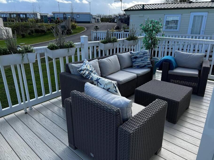 Sandy Bay Caravan Getaway Newbiggin-by-the-Sea Zewnętrze zdjęcie